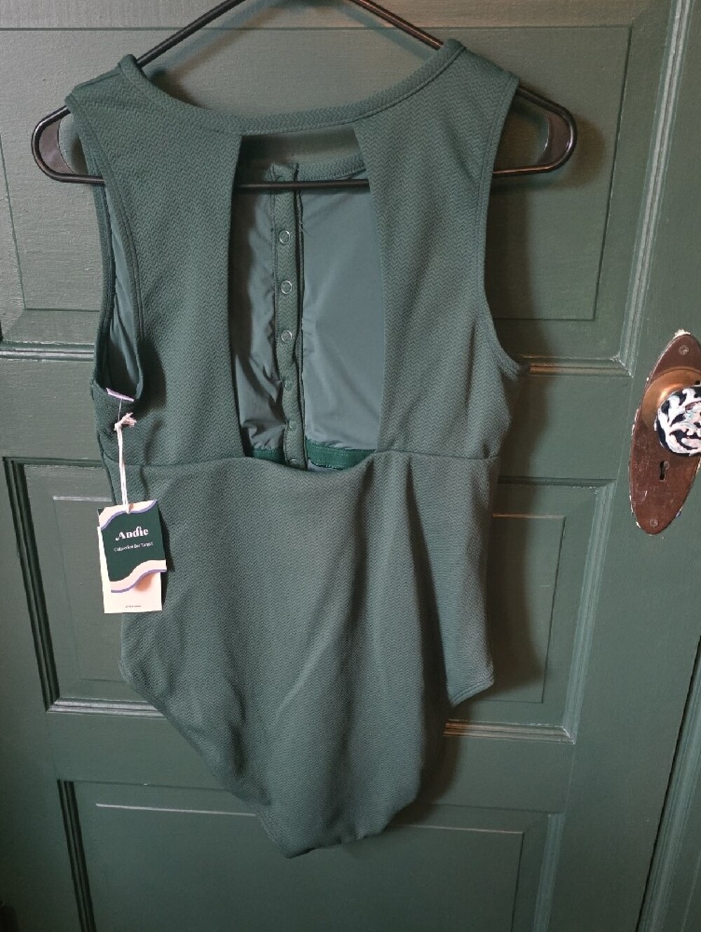 Andie Forest Green Women's Swimsuit - Picture 3 of 4